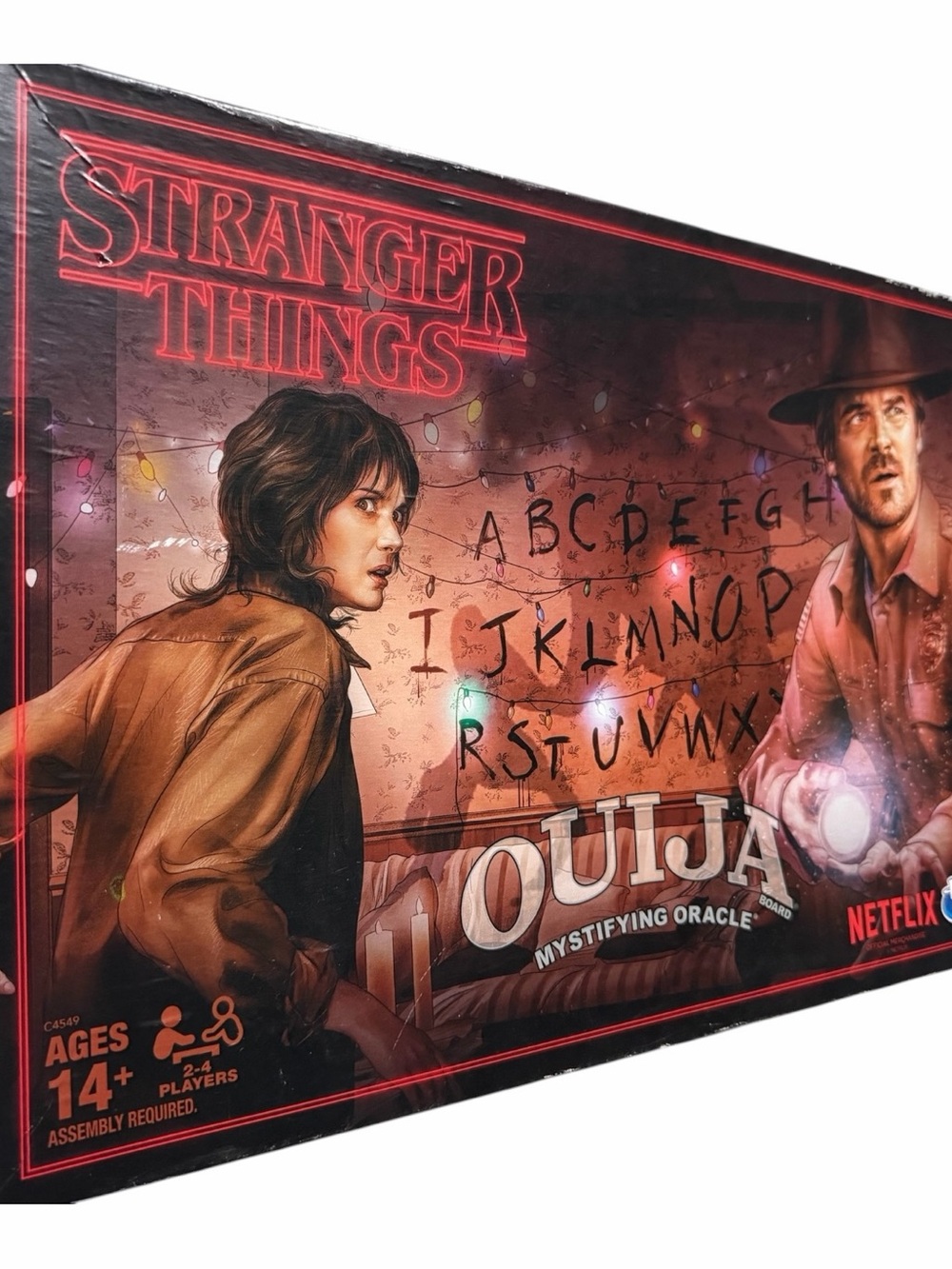 Netflix Stranger Things Ouija Mystifying Oracle Game - Black, Brown, Red